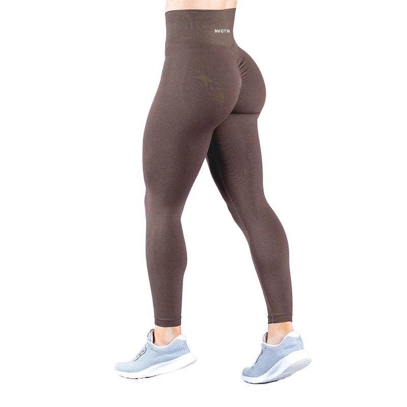 NVGTN 2.0 Dynamic Leggings Pro Solid Surnch Seamless Pants Women Soft  Fitness Outfits Yoga tights Gym Running Bike Wear