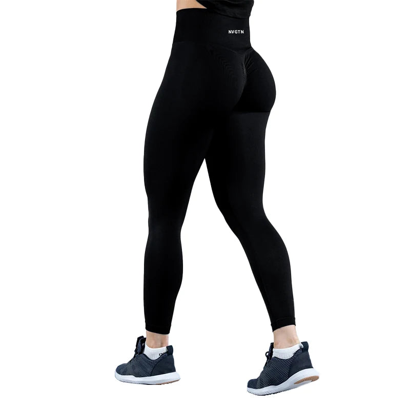 NVGTN 2.0 Dynamic Leggings Pro Solid Surnch Seamless Pants Women Soft  Fitness Outfits Yoga tights Gym Running Bike Wear